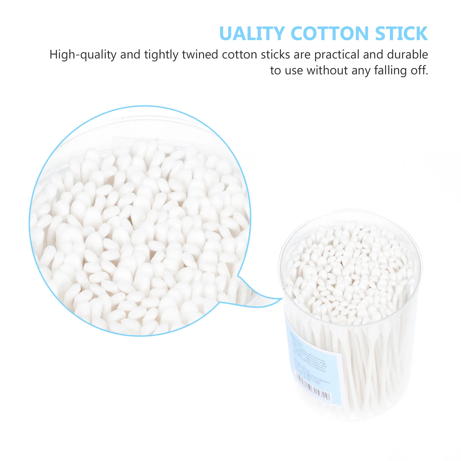 3 Boxes Double-headed Cotton Swabs Earpick for baby Use White |