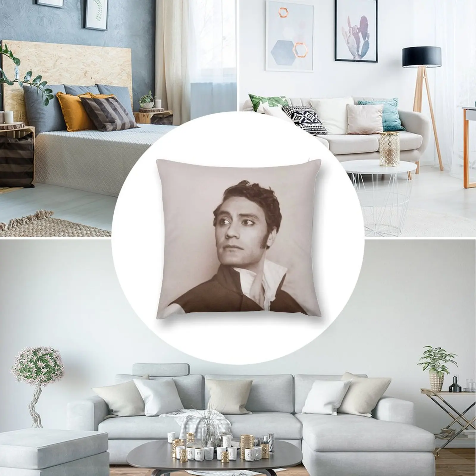 Viago портрет накидка на подушку Набор наволочек для дивана накидки подушки