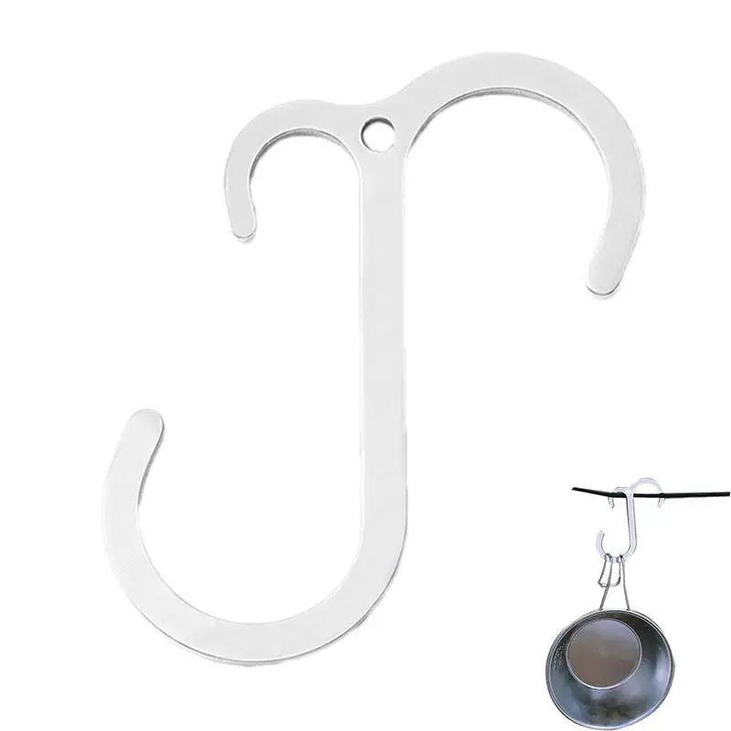 

S Shaped Hooks Stainless Steel S Hooks For Hanging Heavy Duty S Hooks For Kitchenware Pots Utensils Clothes Bags Towels Plants