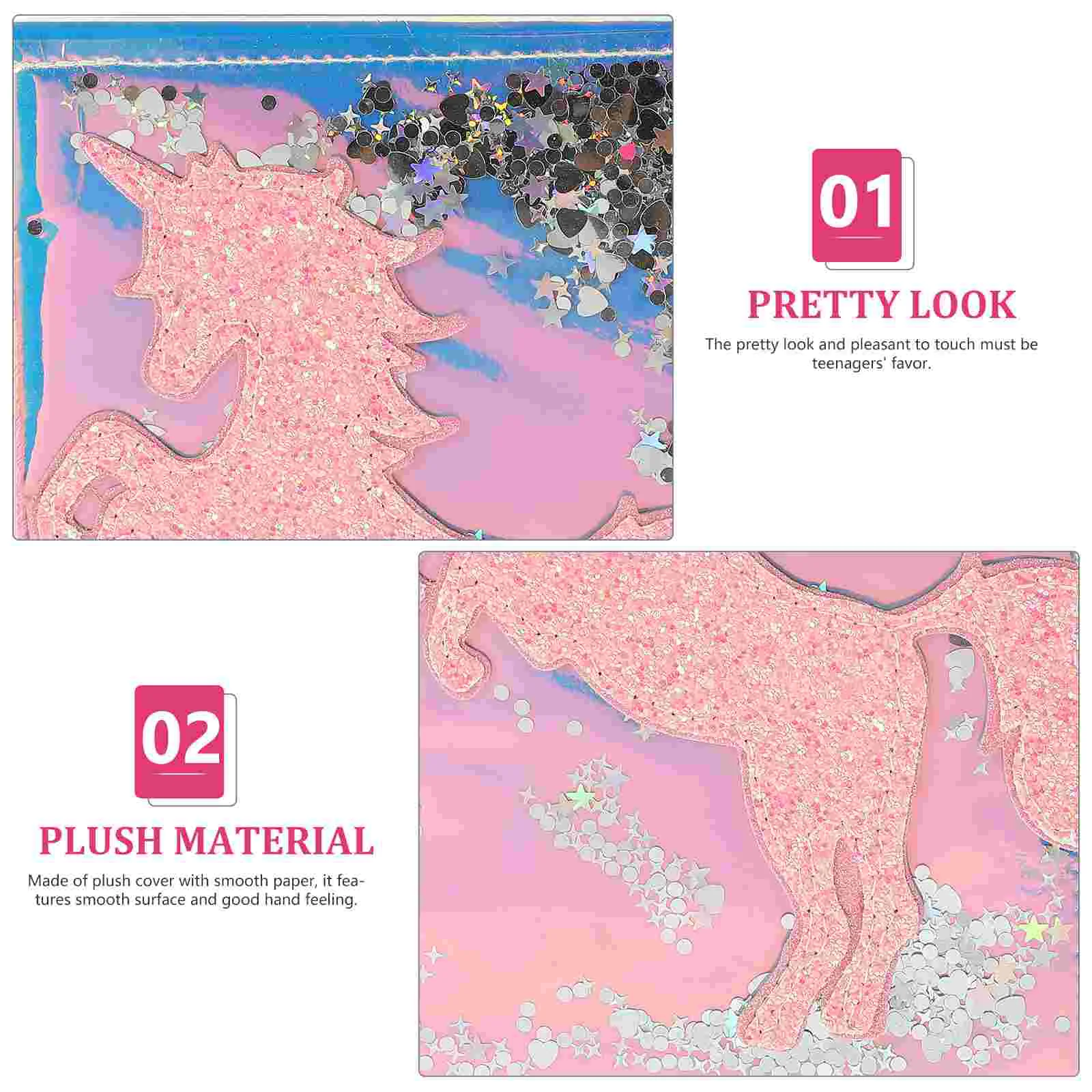 Блокнот с единорогом путешествия письмо мультяшная плюшевая обложка журнал для