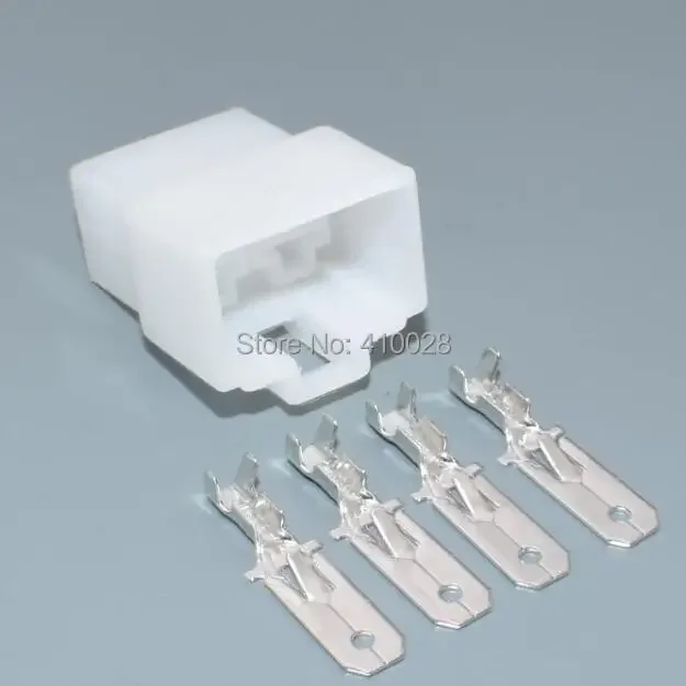 Shhworldsea 4-контактный 6 3-мм автоматический пластиковый разъем для хохонной вилки