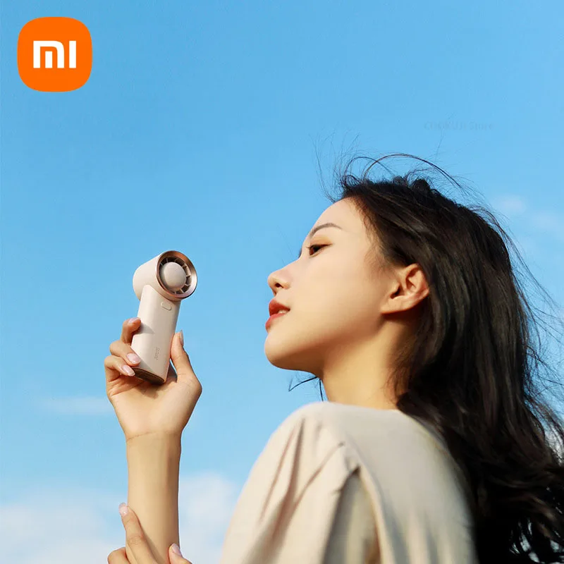 

Xiaomi SOTHING Portable Handheld Fan Rechargeable Outdoor Cooling Fan Three Speed Adjust Small Air Cooling Fans New Dropshippg