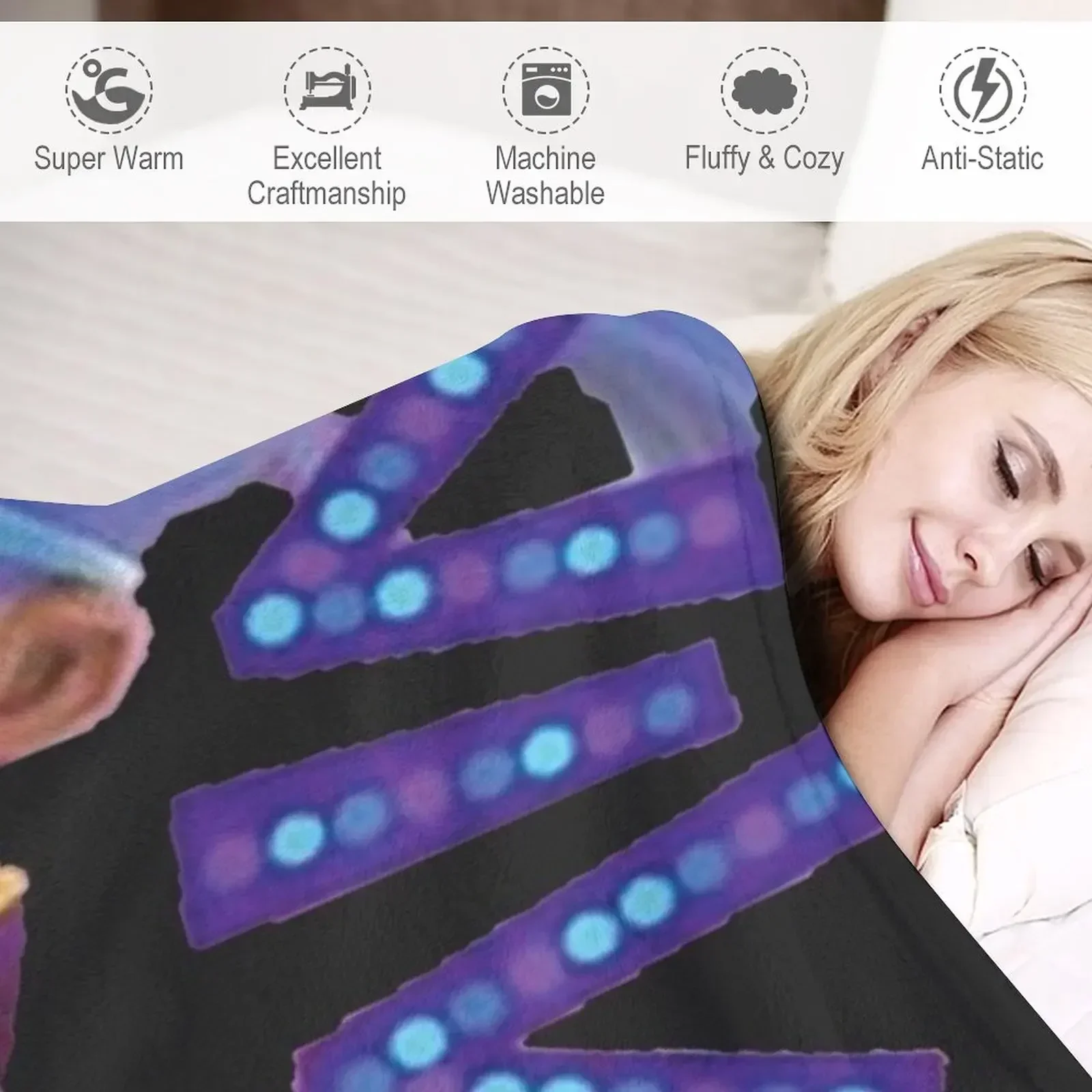 Плед Vivo - и Gabi для младенцев мягкое одеяло подарок на Рождество