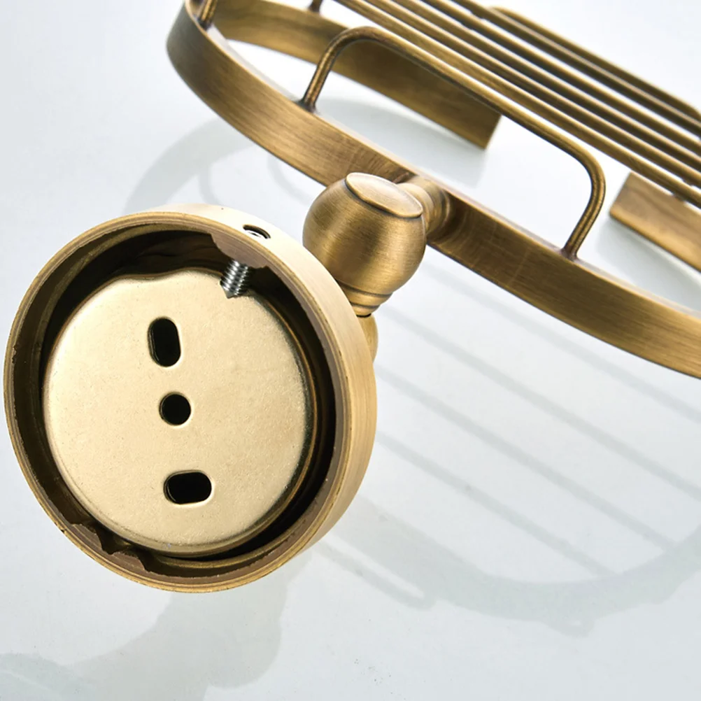 Винтажный стиль твердая латунь настенный держатель для мыльницы ванны душа