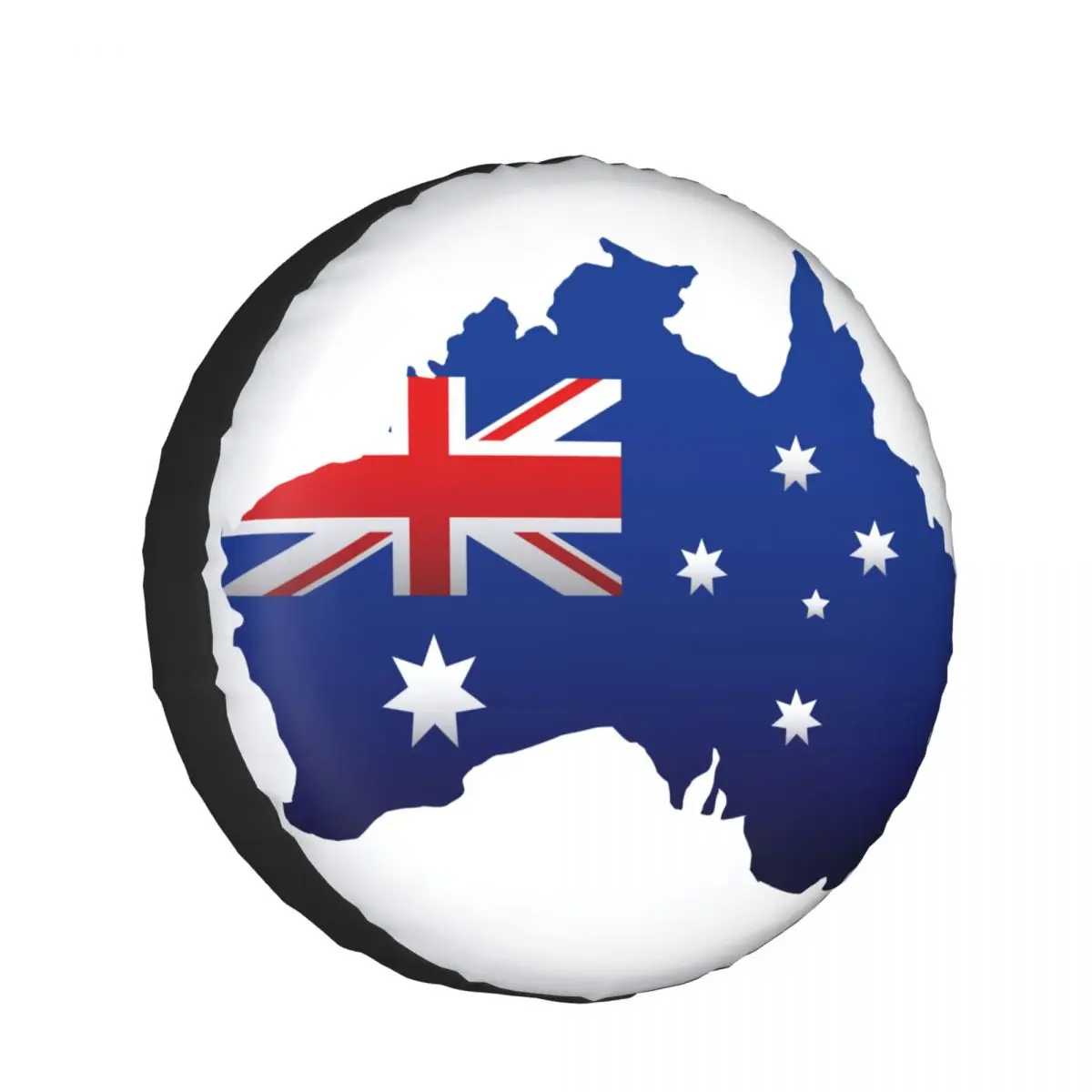 

1pcs Universal Car Spare Tire Covers Case Auto Wheel Tires Australia Flag Map Vehicle Tyre Waterproof Polyester Bag