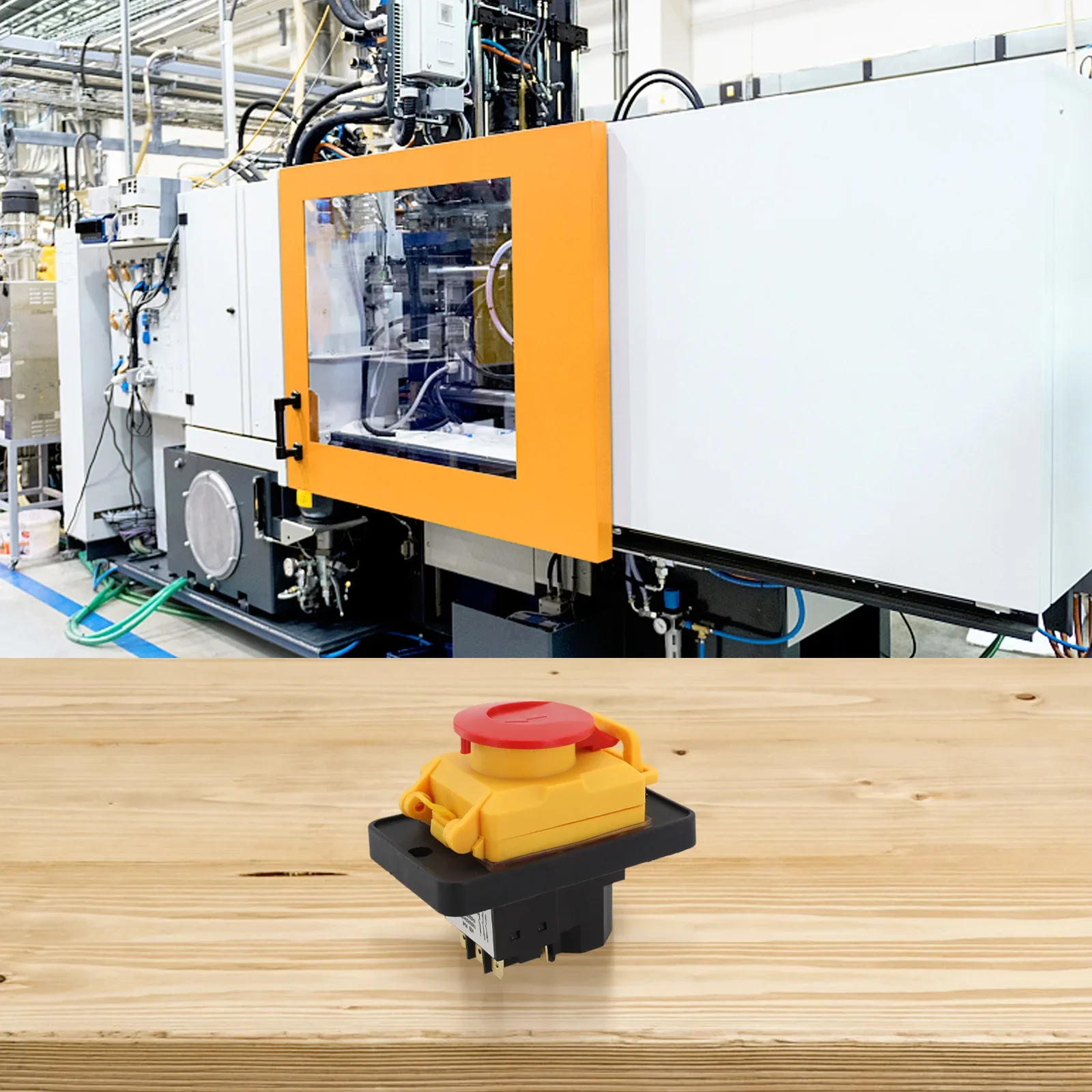 Для электромагнитного кнопочного переключателя KJD18 7 штырьков водонепроницаемая