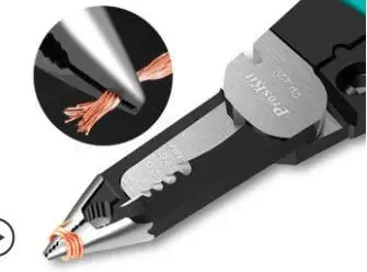 stripping pliers multi-functional electrician pliers peeling and dialing needle-nose pliers CP-420 terminal crimping wire pliers