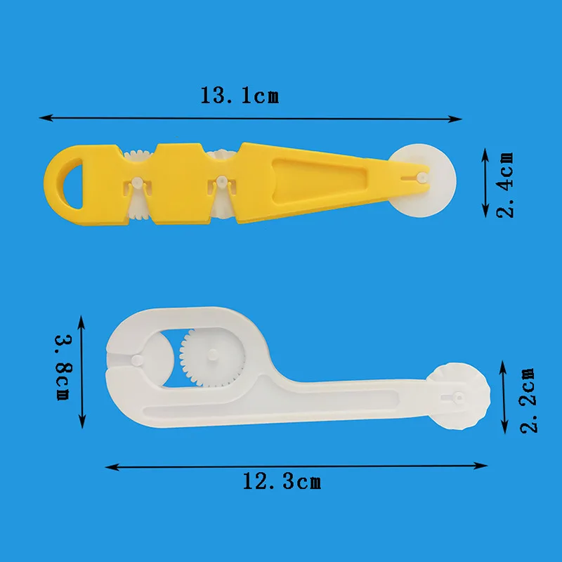 Ролик для выпечки с прямым/гибким колесиком резаки печенья форма украшения