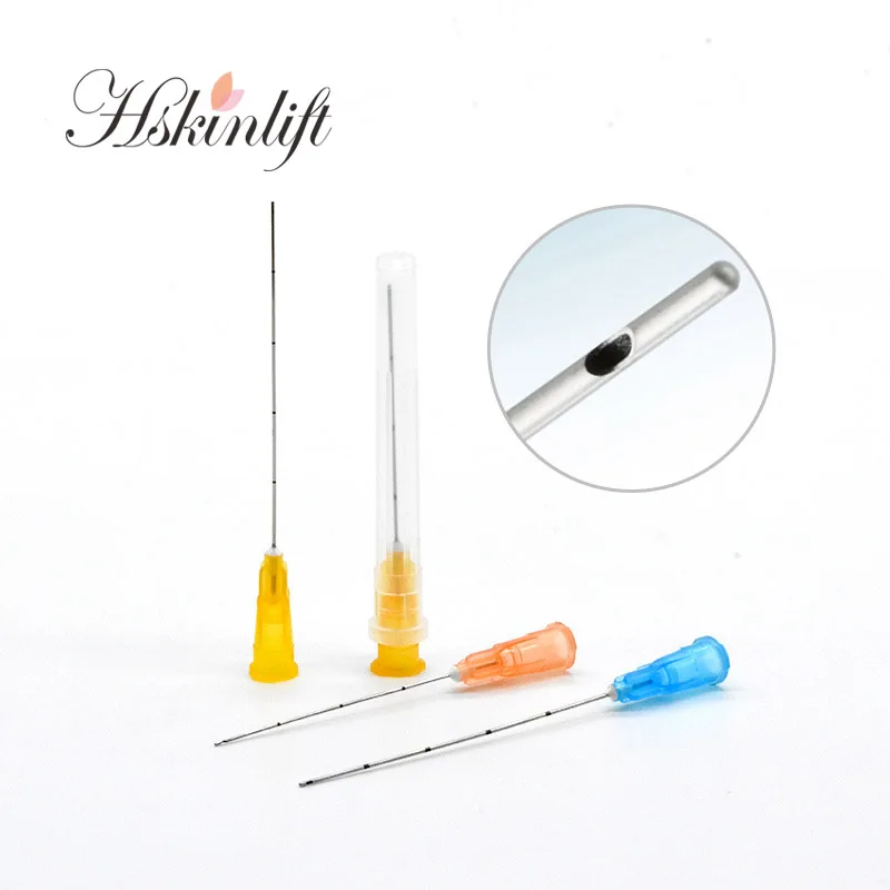 

Blunt-tip Cannula 22g 25g 50mm 70mm Blunt Fine Micro Body Piercing Needles Cannula for Syringe filler injection Hyaluronic