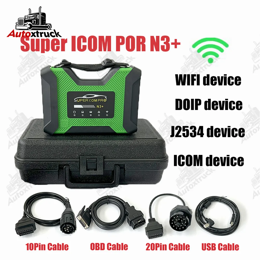 

2023 супер ICOM PRO N3 для B-MW поддержка кода OBD2 сканер MB PRO N3 + USB 3,0 Супер полная конфигурация диагностический инструмент