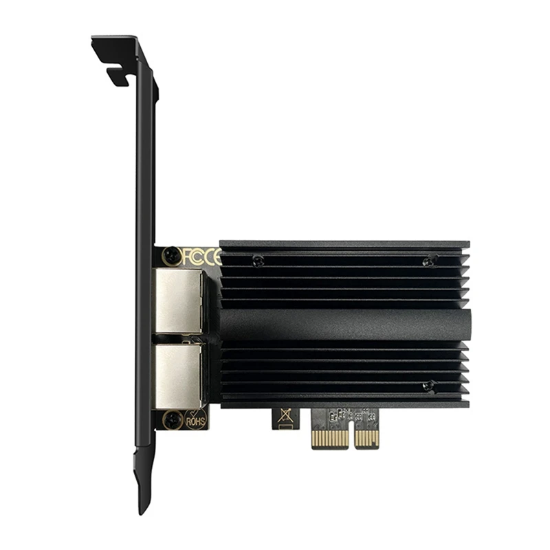 

1 Piece 2.5G Dual-Port Wired Network Card Ethernet Network Card Gaming Network Card Drive-Free