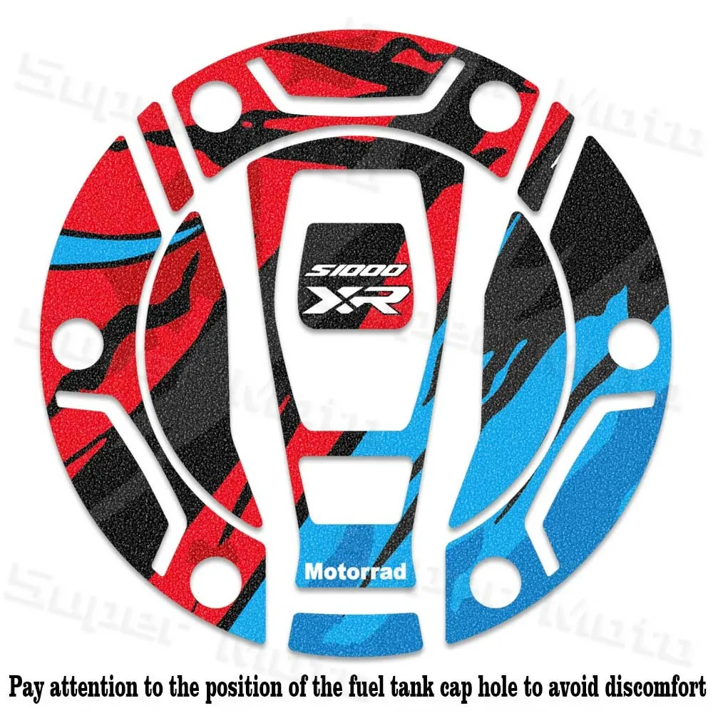 

Для S1000XR s1000xr S1000XR аксессуары для мотоциклов матовая наклейка на крышку топливного бака тройная черная противоскользящая защитная наклейка