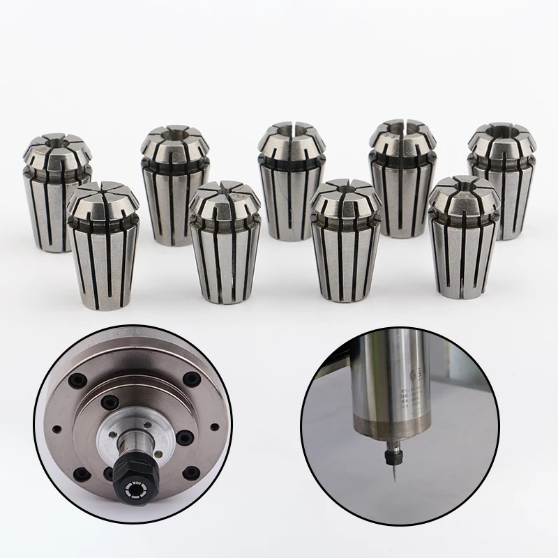 Цанговый патрон ER11 1-7 мм для фрезерного станка с ЧПУ обрабатывающего центра