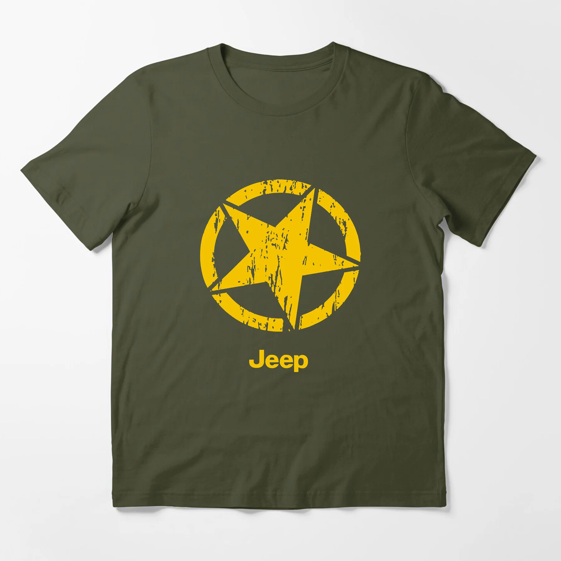 

Amazing Tees male t shirt Casual Unique Oversized jeeps Willys Star T-Shirt Perfect Gift Classic T-shirt Men Graphic T-shirts
