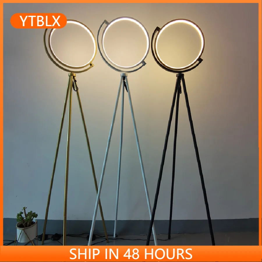 

Modern Minimalist Rotatable Led Floor Lamp Table Lamp Bedroom Bedside Lamp Living Room Home Decor Indoor Lighting Standing Light