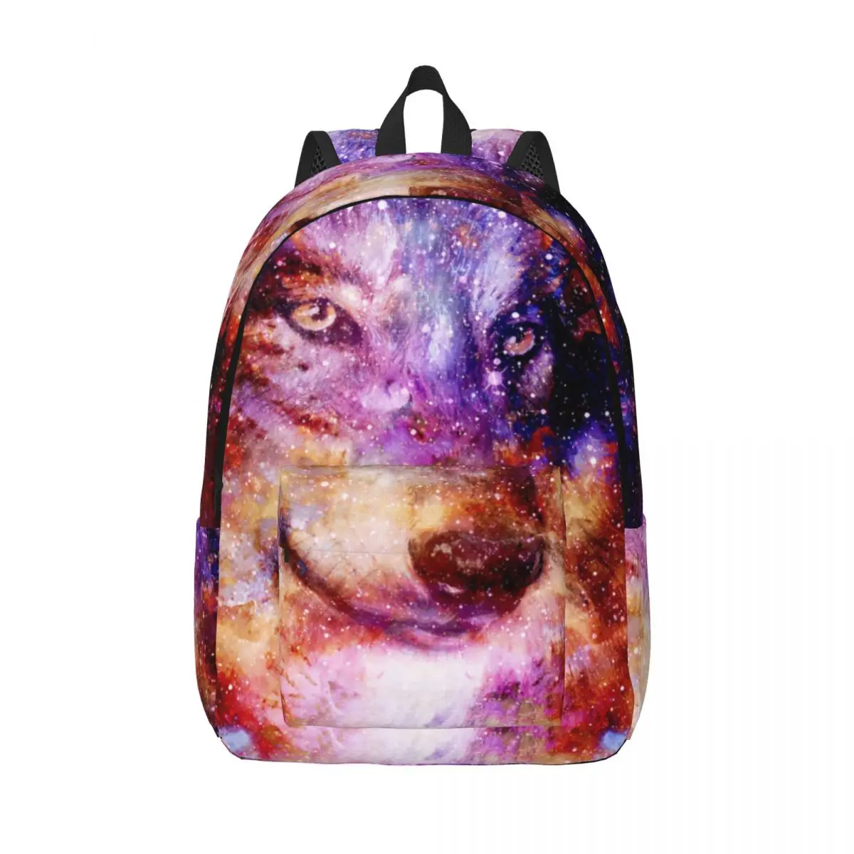 

Schoolbag Student Backpack Magical Space Wolf Shoulder Backpack Laptop Bag School Backpack