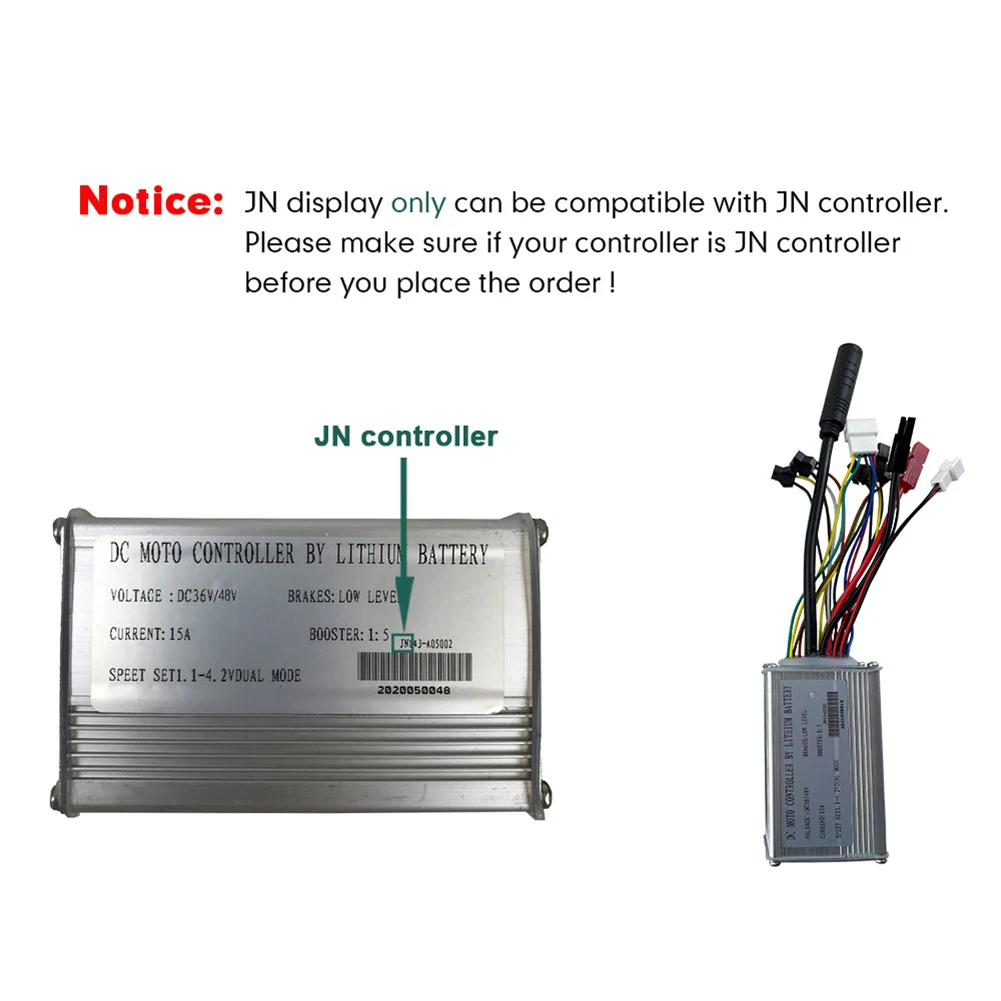 

Bicycle Monitor Controller S810 Instrument Scooter Accessories 15A For 250W Motor For E-Bike Replacement 15A Controller