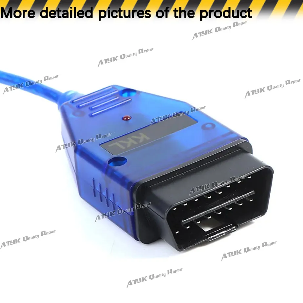 Новый чип CH340 VAG KKL 409 obd2 сканер automotriz кабель USB-интерфейс диагностические