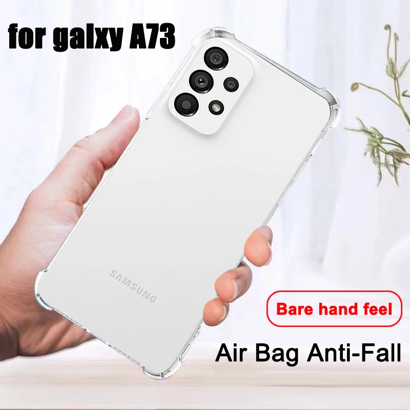 

Прозрачный противоударный силиконовый чехол для Samsung Galaxy A73