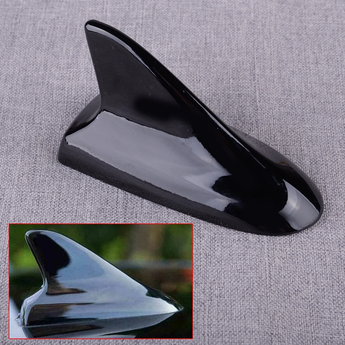 Roof Shark Fin Antenna Receiver Cover Trim Glossy Black ABS Fit for Ford Explorer 2011 2012 2013 2014 2015 2016 2017 2018 2019