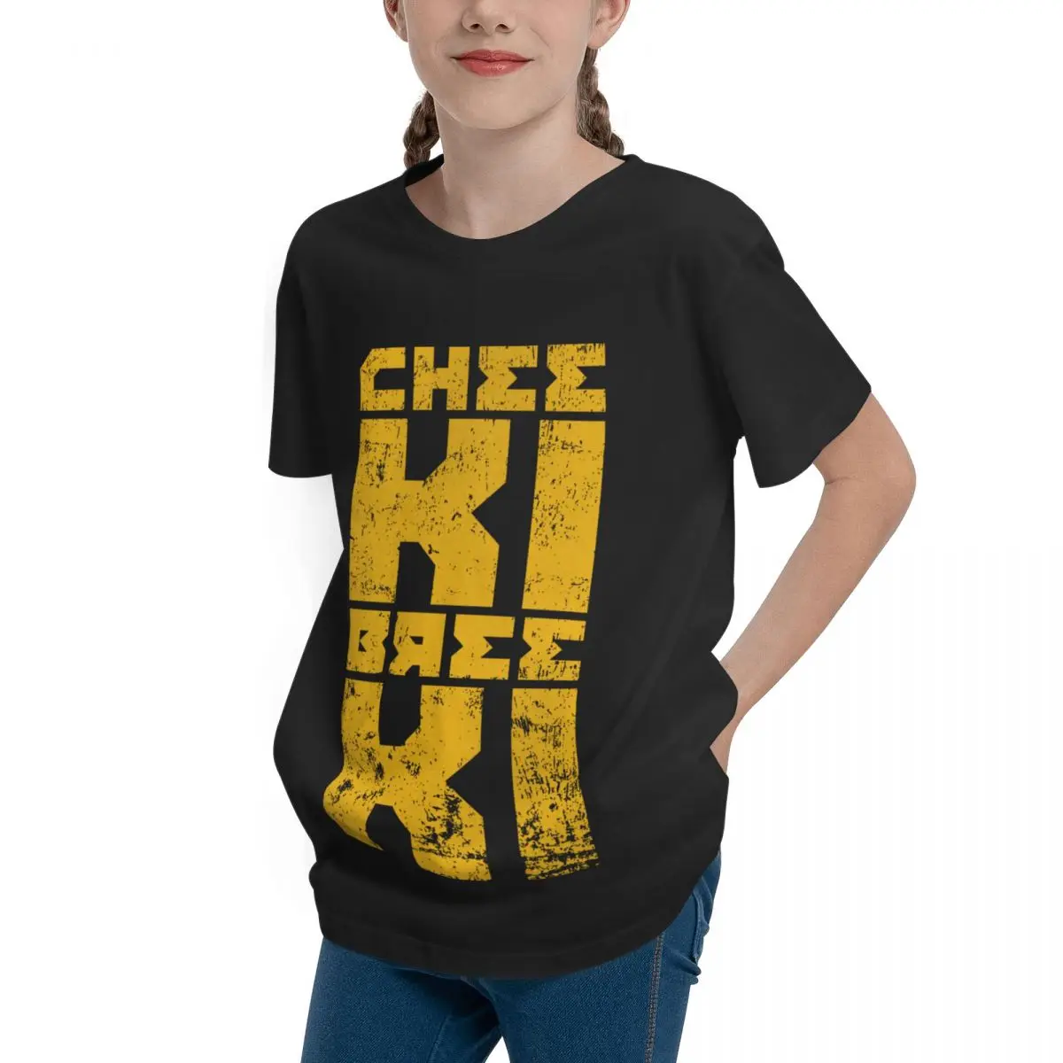 Crewneck Cheeki Breeki Gopnik Style slave Love Essential (3) Подростковая Базовая футболка с коротким