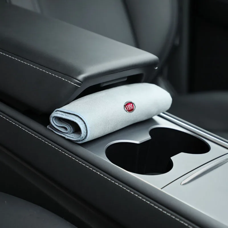 Салфетка Для Мойки автомобиля из кораллового бархата для FIAT флисовое полотенце