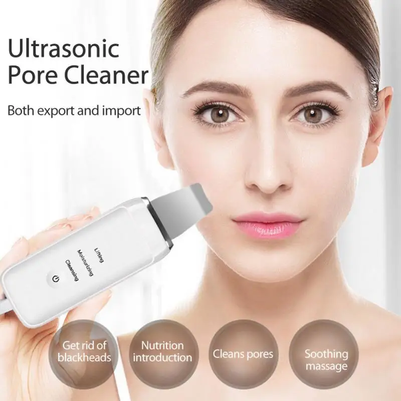 

Private Model Explosion Type Ultrasonic Shoveling Machine Electric Household Blackheads Acne Cleansing Instrument Pore Artifact