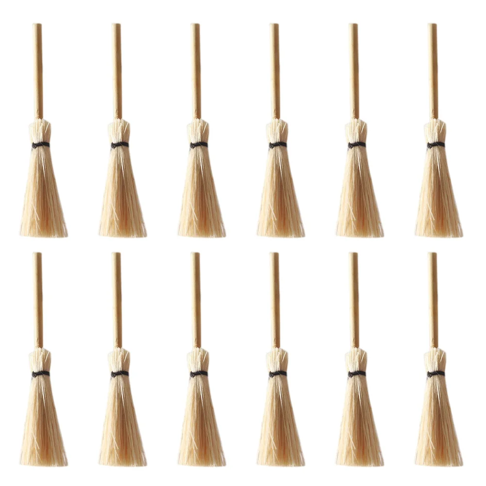 

Success Ornament Children Props Miniature Dolls Wealth Hanging Decor Broom Decor Model Witch Dolls