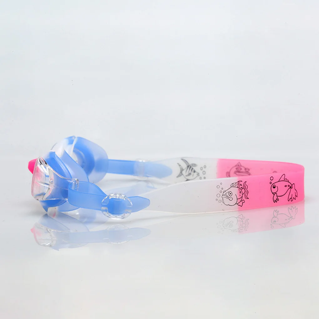 

Kids Swim Goggles Waterproof UV Protection Anti Fog No Leaking Children Swimming Glasses,Red White Blue