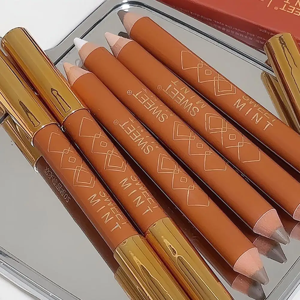 Двусторонняя контурная ручка для лица осветляющая коррекция носа естественные 3D