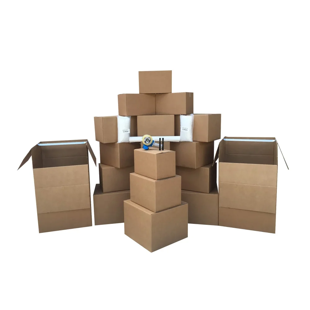

2 Room Wardrobe Kit 20 Moving Boxes plus Packing Supplies
