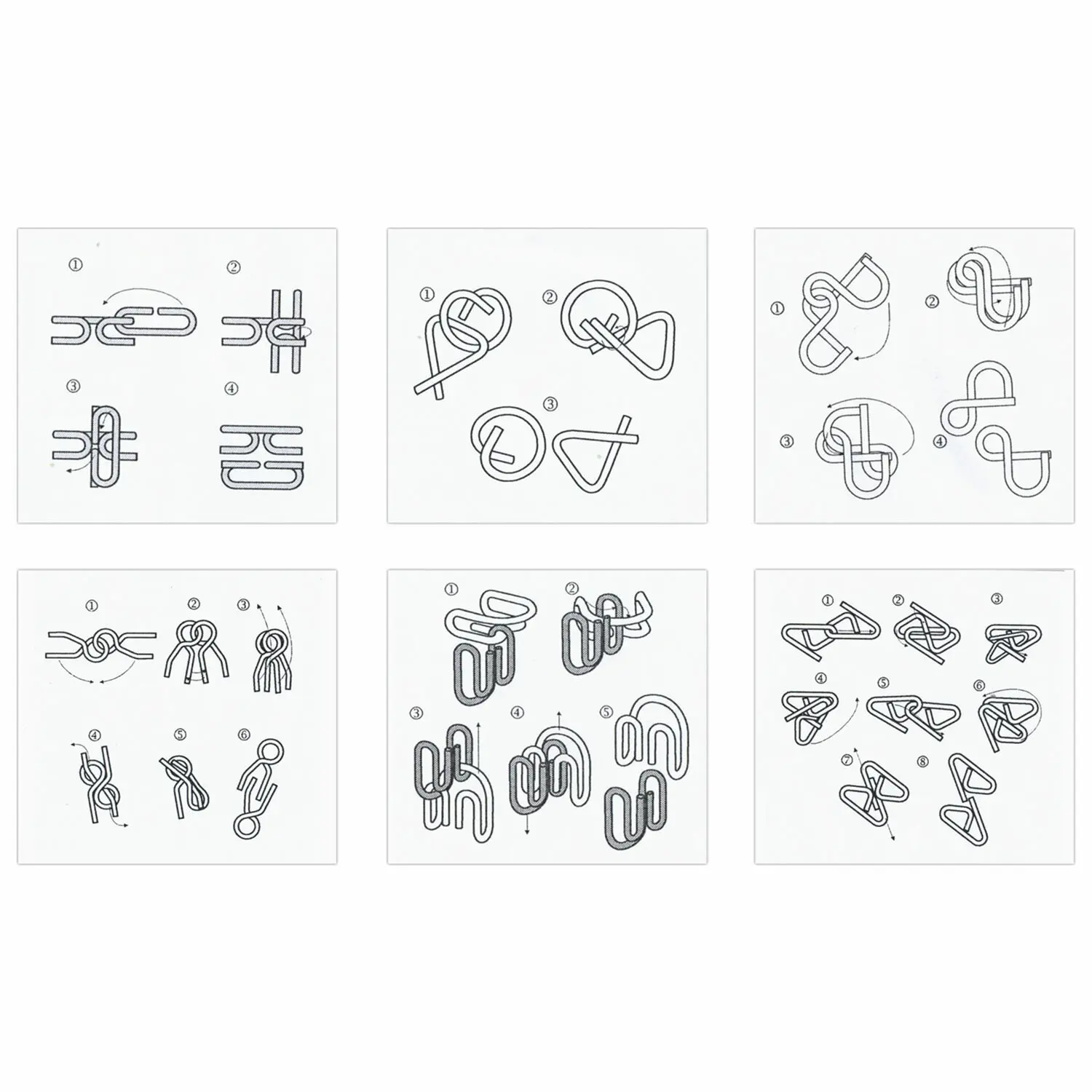 Головоломка Золотая сказка металлическая в ассортименте 1 шт (662091) | Games and Puzzles