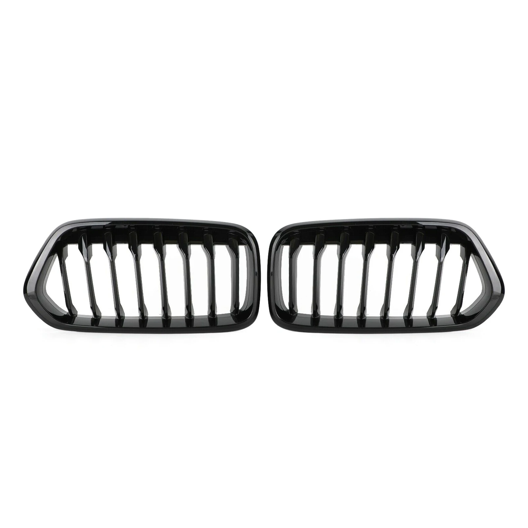 

Gloss Black Front Bumper Grille Grill 51712455246 51712455247 Fit for -BMW X2 Series F39 2018-2021