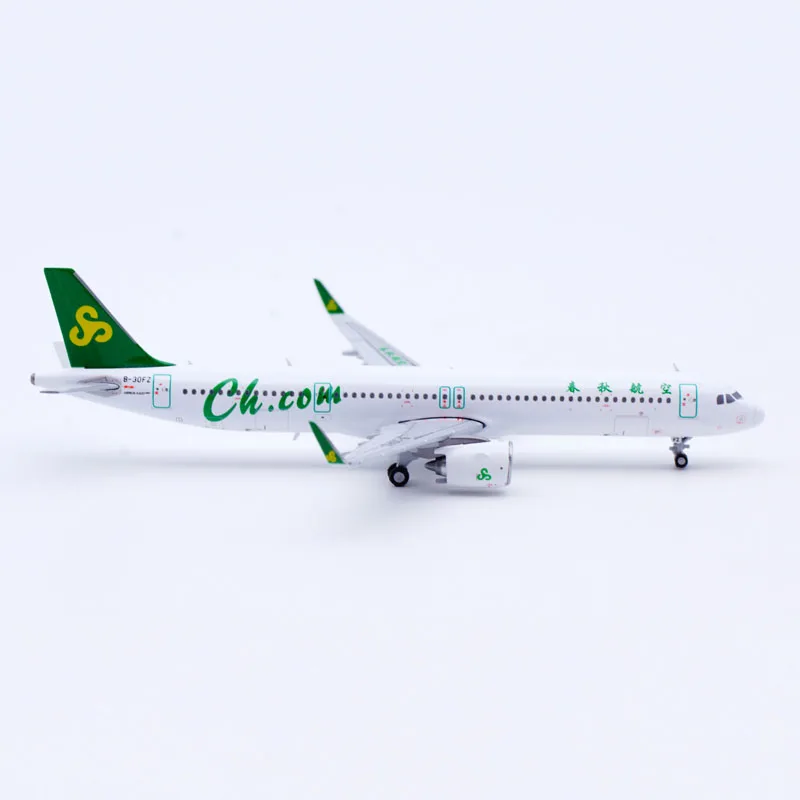 XX4456 Коллекционный самолет из сплава в подарок JC Wings 1:400 Spring Airlines Airbus A321NEO Литой под