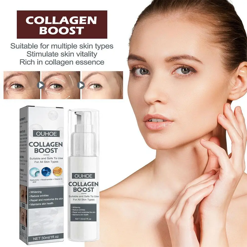 

30ml Collagen Boost Anti-Aging Serum Anti Wrinkle Moisturizing Lifting Dark Spot Corrector Wrinkle Removal Face Serum Skin Care