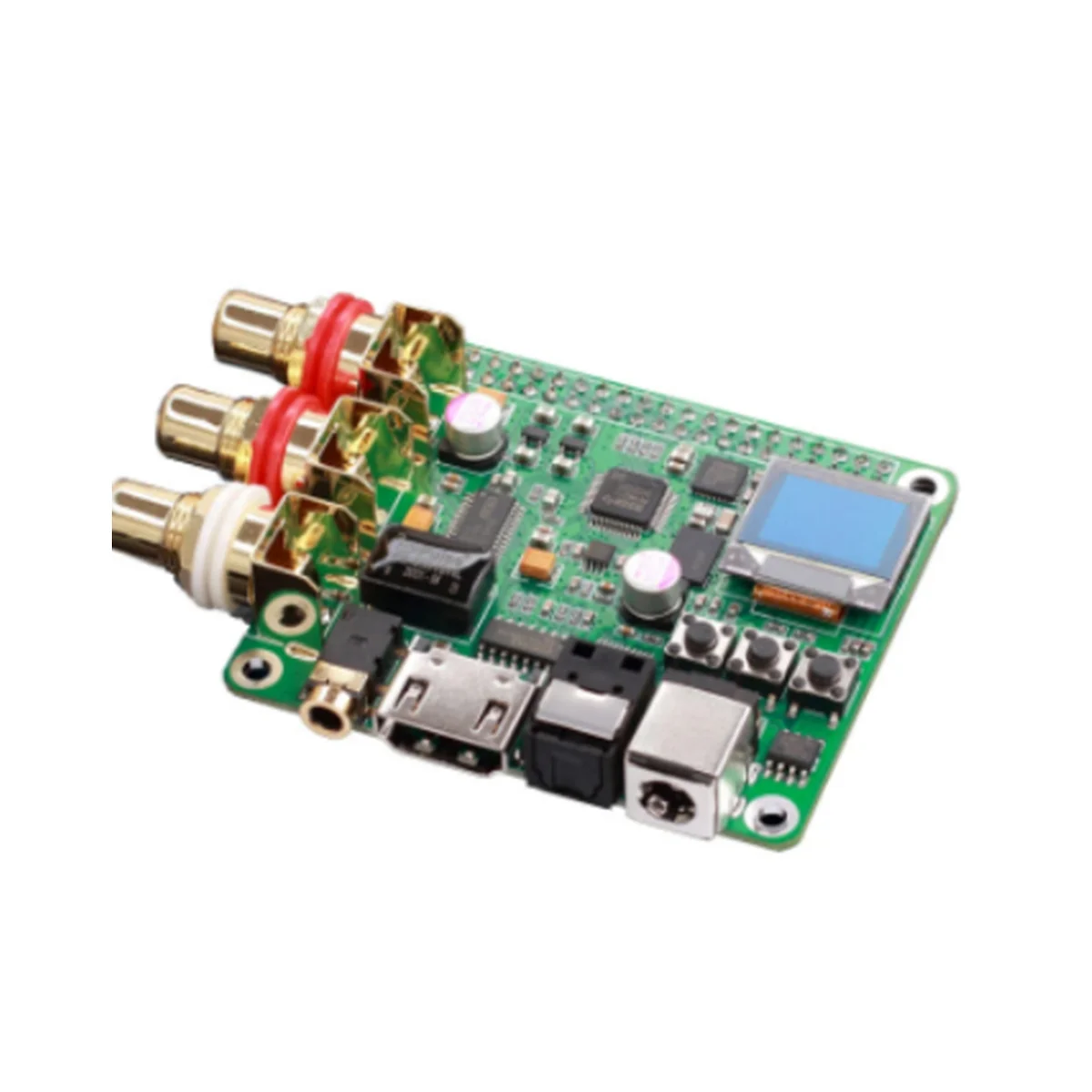 Плата аудио декодера DAC Raspberry Pi плата Hi-Fi расширения поддерживает коаксиальное