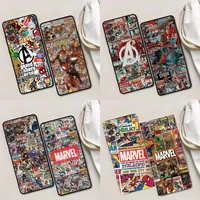 phone case for samsung a01 a02 a03s a11 a12 a13 a21s a22 a31 a32 a41 a42 a51 4g 5g tpu case cover marvel characters comics