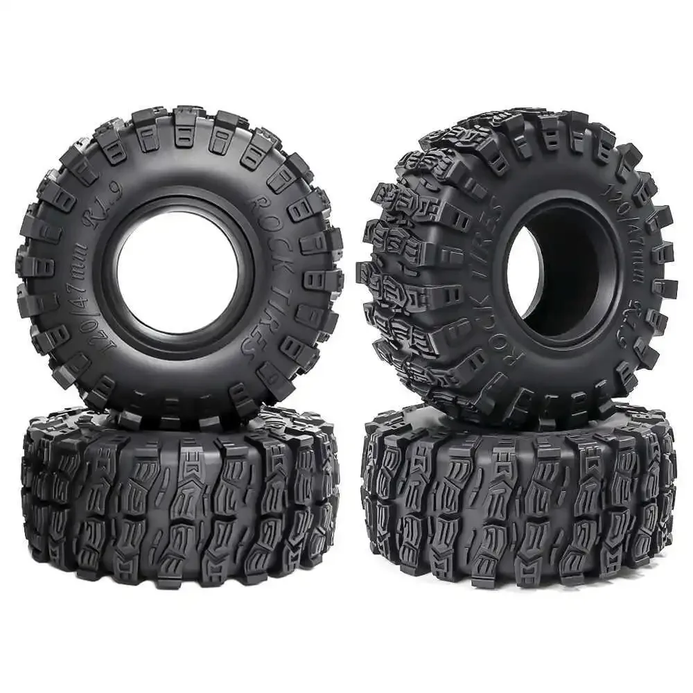 4 шт. 1 9 дюйма гусеничные шины рок-колеса грязевая шина 120 мм * 47 для