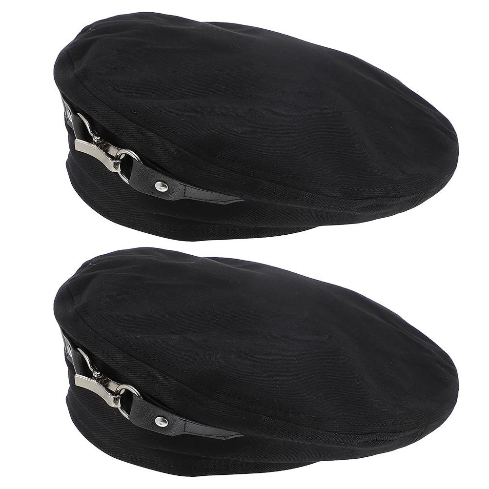 

2pc Stylish Beret Caps Fashion Warm Leisure Hat Practical Female Clothes Hat