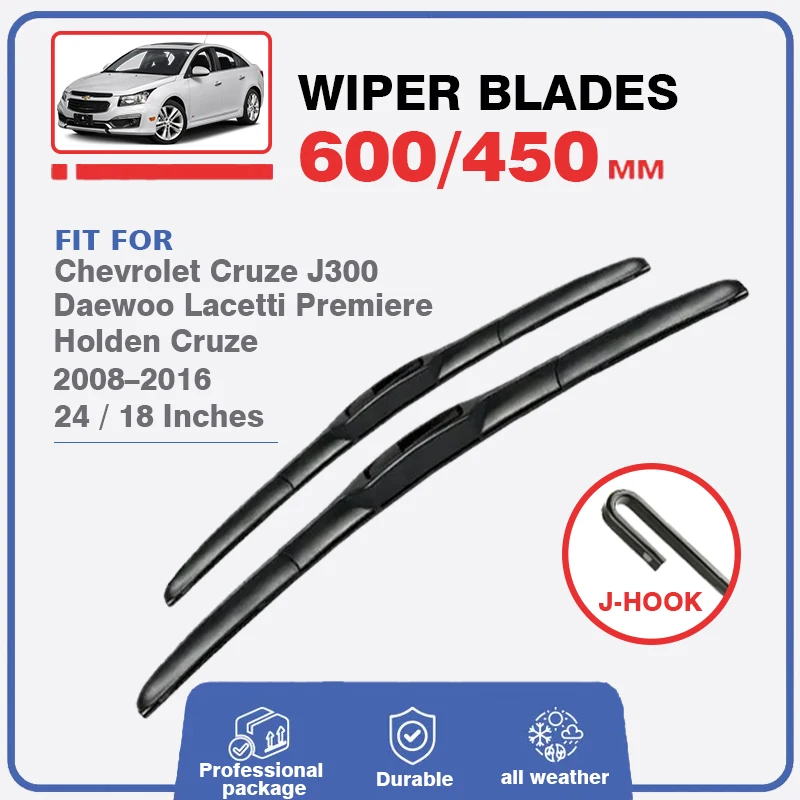 

Car Front Windshield Wiper Blades For Chevrolet Cruze J300 Daewoo Lacetti Premiere Holden Cruze 2009-2015 Window JG JH Brushes