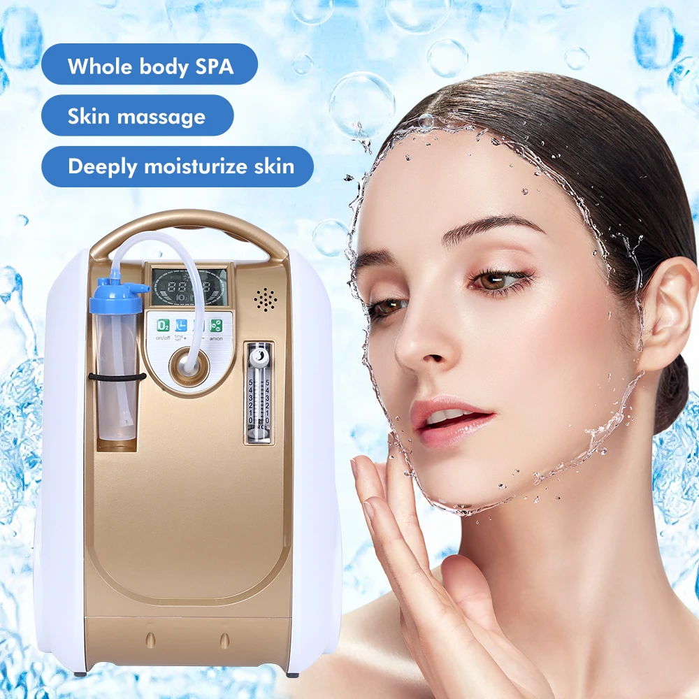 

Korea Oxygen Facial Mask Skin Rejuvenation Wrinkle Lightening Portable Oxygeneo Jet Oxygen Dome Therapy Spray Gun Face Machine