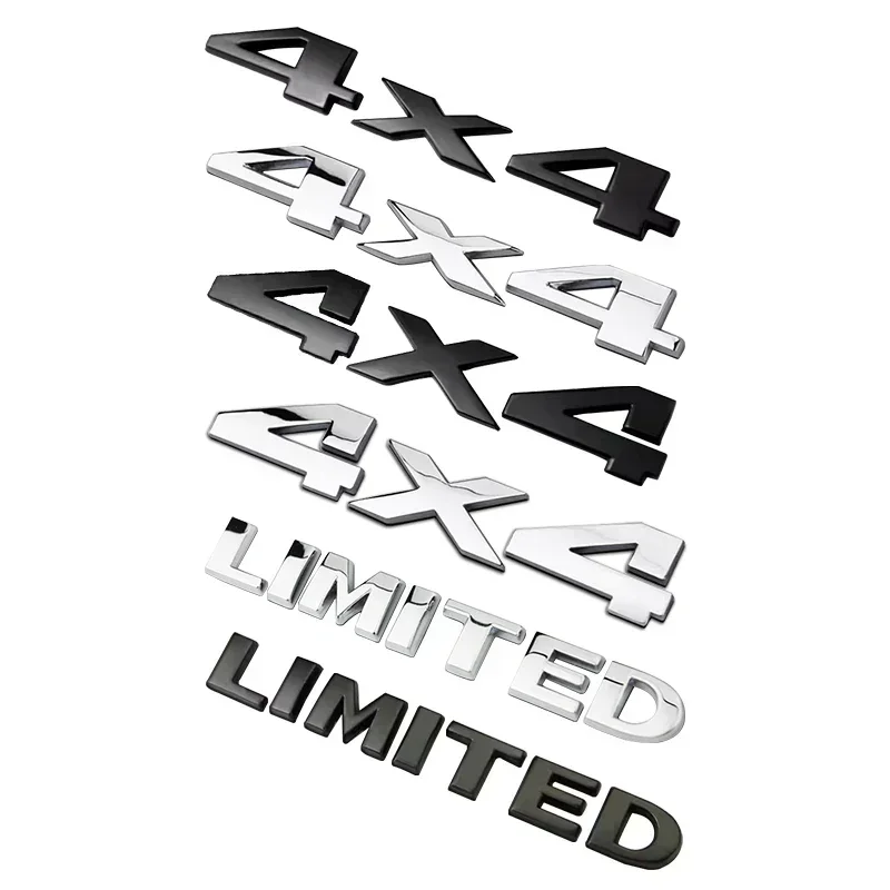 3D металлический логотип 4x4 эмблема багажника автомобиля значок наклейка для Toyota