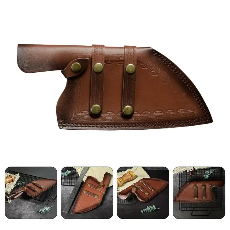 

Kitchen Leather Knives Cover Protective Knives Sheath Knives Case Universal Knives Cover