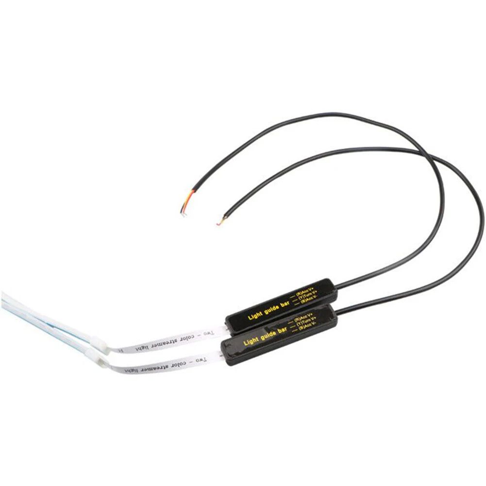 

Slim Strip Tape Lights Truck Soft Silicone Waterproof 2835 SMD 2pcs 30CM/45CM/60CM Light Accessories 12V DC None Brand New
