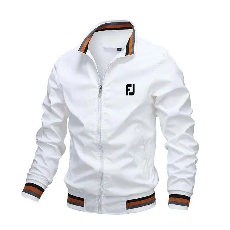 Golf Men's Windbreaker Jacket Fashion Zip Jacket Spring Autumn Men's Windbreaker Waterproof Windproof Jacket Jacket