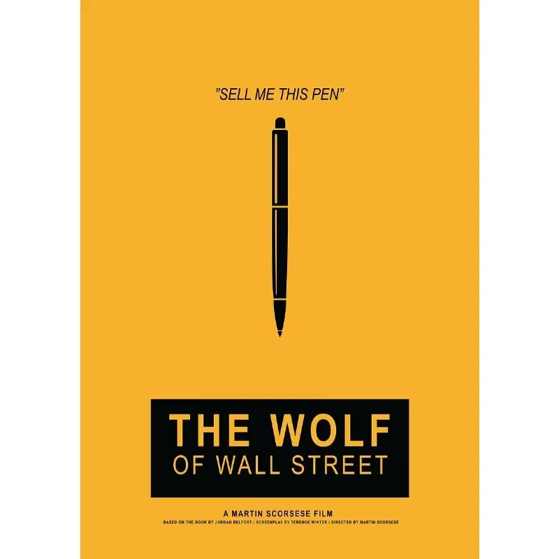 

Печать на холсте «Волк с Уолл-стрит»