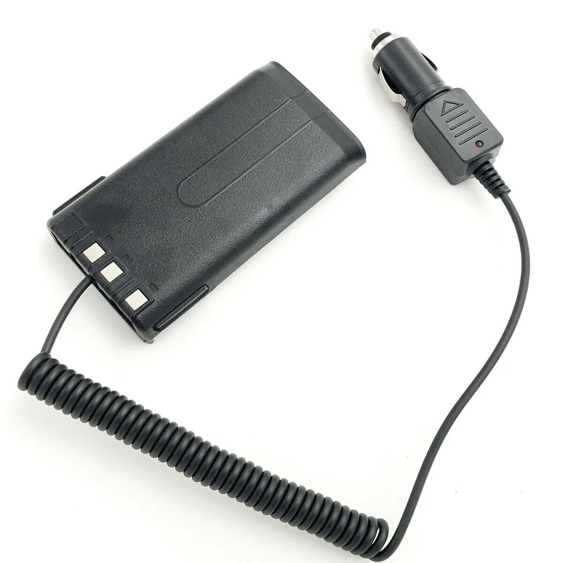 12/24V Car Charger Battery Eliminator Adaptor For Kenwood TK2100 TK3100 TK3101 TK260 TK270 TK360 TK370 Radio for KNB-14 KNB-15