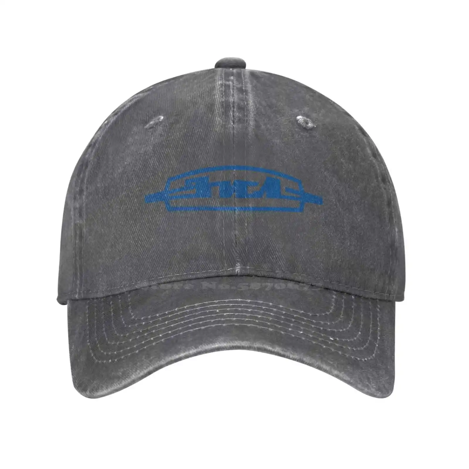 

ZIL Logo Print Graphic Casual Denim cap Knitted hat Baseball cap