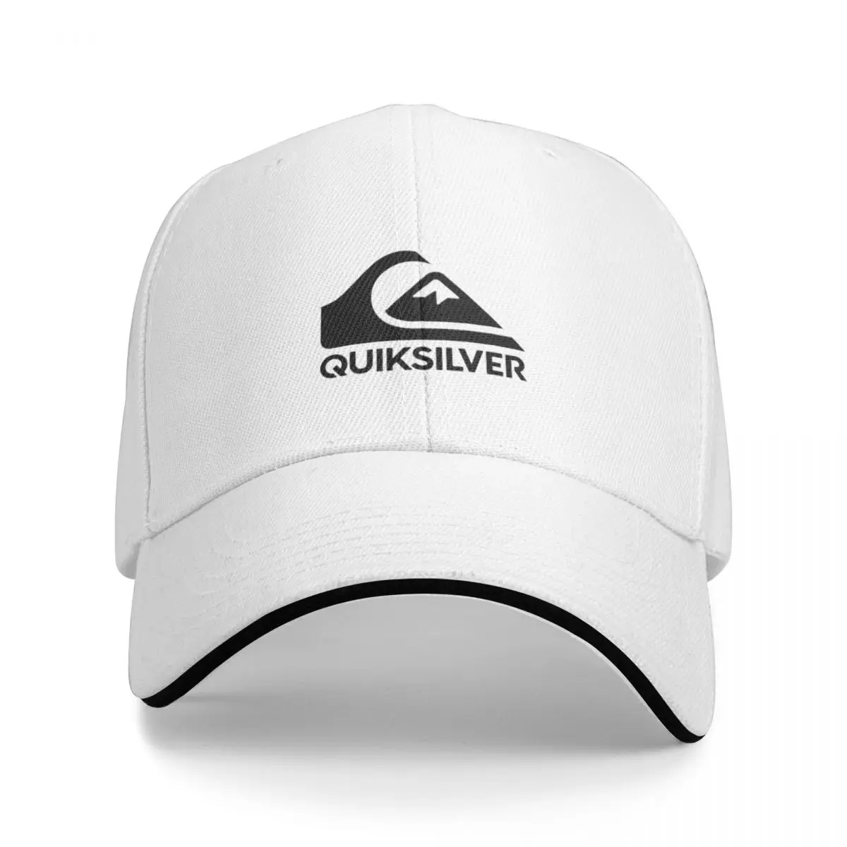 Бейсбольная кепка унисекс сэндвич-биллами Quiksilvered — модная регулируемая шляпа от