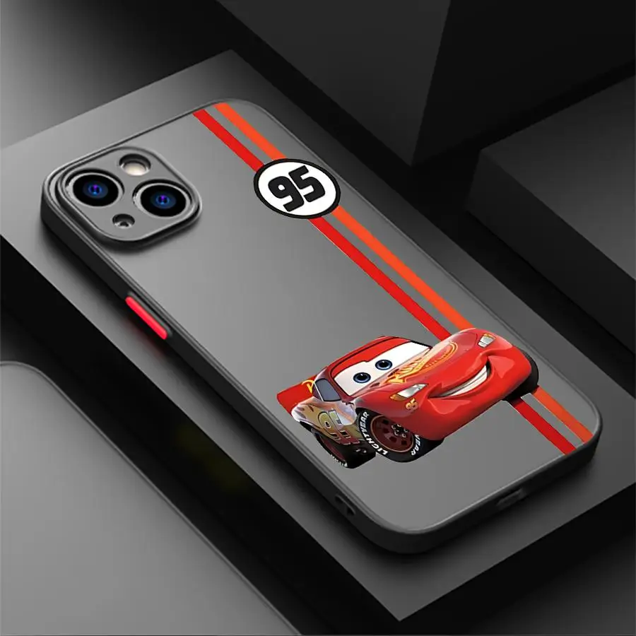Чехол для телефона Lightning McQueen iPhone 16 13 12 15 14 11 Plus Pro Max Mini X XS XR 7 8 SE чехол